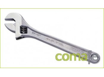 Llave ajustable cromo 77 4´