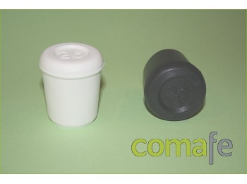 Contera plast.red.negra 26mm.