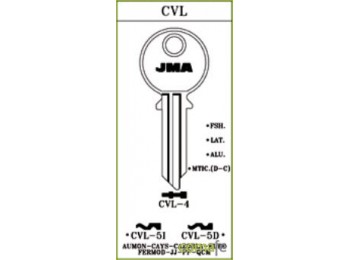 Llave aluminio cvl-5i lila