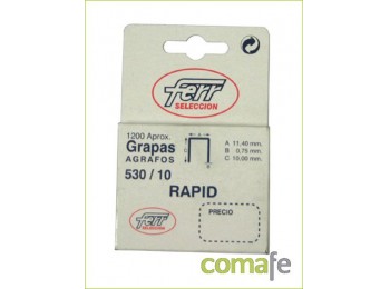 Grapa  530/10 caja de 5000 pz.