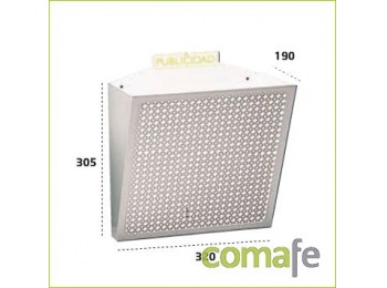 Cesta publicidad blanco e-2314