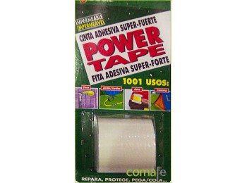 Cinta power tape blan. 50mmx5m