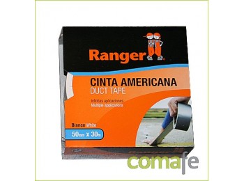 Cinta ameri.ranger blanca50x10