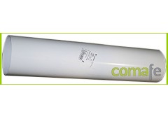 Tubo aluminio blanco100mm.20cm