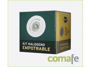 Halogeno basculan.eco blan.kit