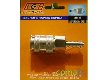 Enchufe neum 8 mm rgh-8