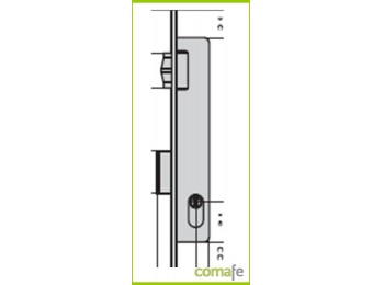 Cerradura cvl 1975v/5 de 20 cl