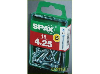 Tornillo spax galv.3,5x16 20pz