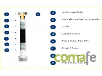 Latiguillo calef m1/2-h1/2 30