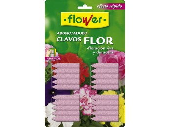 Abono clavos planta con flor 3