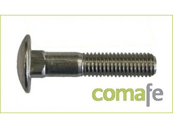 Tornillo din 603 c/tuerca 6x45