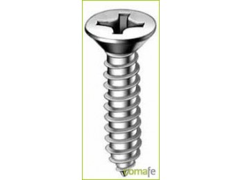 Tornillo din7982 4,2 x 19 500p