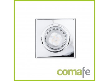 Led empotrable gu10 4w cuadrad