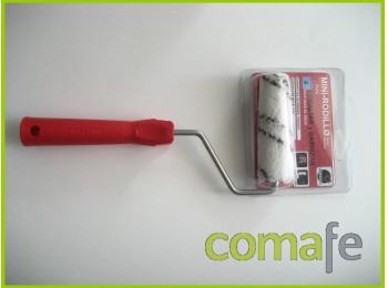 Rodillo mini 11cm microfibra +