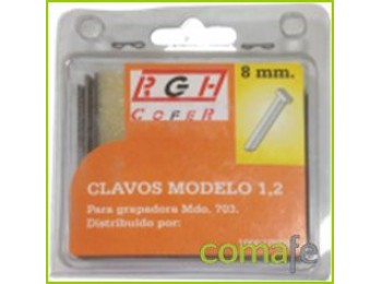 Clavo 1,2 12mm 1000 pzs