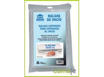 Bolsa p/vacio malla 20x30 50un