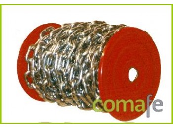 Cadena zincada  2,5mm 80mt 10k