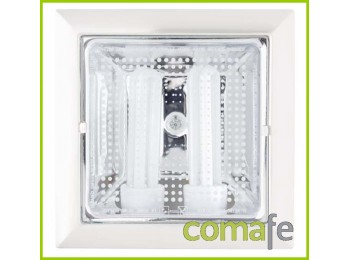 Downlight cuadrado cornelia bl