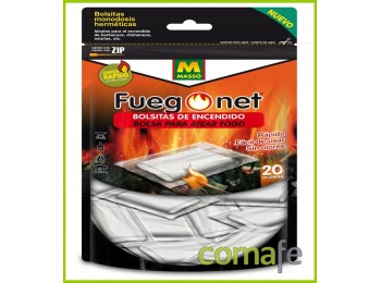 Bolsita encendido fuegonet 20p