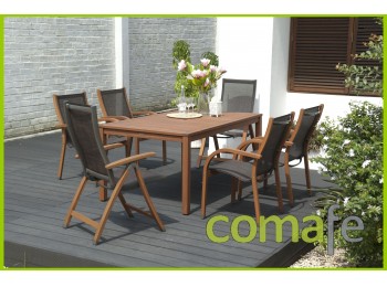 Mesa jardin madera scancom ala