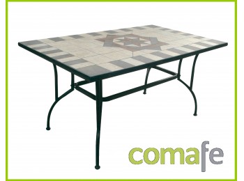 Mesa jardin natuur lira 150x90