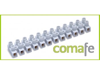 Regleta conexion 6mm 41a blanc