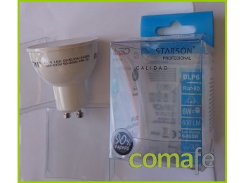 Lamp didroica led gu10 6w 600l