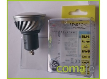 Lamp didroica led gu10 8w 800l