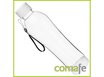 Botella liquido c/tapa transpa