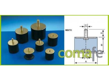 Antivib. sop 30x30 mm cil mixt