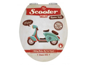 Tapa wc vintage scooter wenko