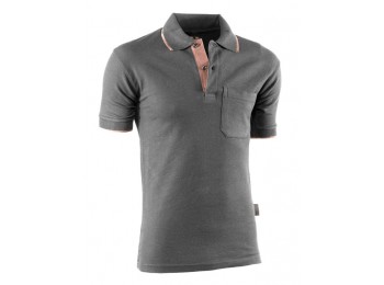 Polo s alg 690 marron/negro