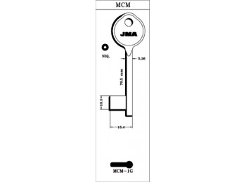 Llave laton jma mcm-1g nik