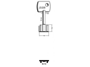 Llave laton jma is-1g