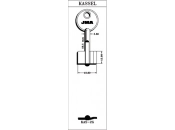 Llave laton jma kas-2g