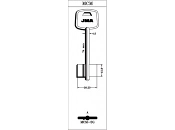 Llave laton jma mcm-2g