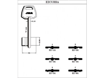 Llave laton jma ez-1g