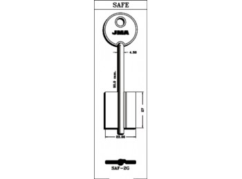 Llave laton jma saf-2g