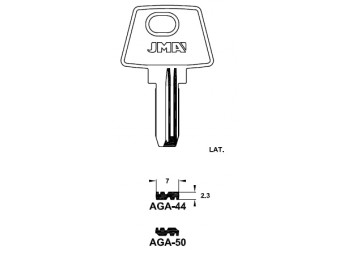 Llave laton jma aga-50