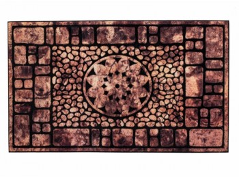 Felpudo rect 75x45cm piedras