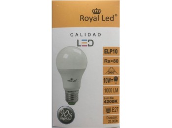 Lampara led estan e27 10w 1000