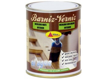 Barniz mate int. incoloro 750