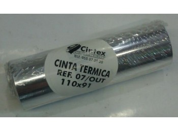 Cinta termica zebra