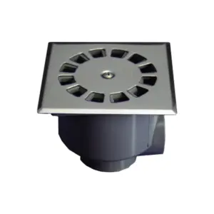 SUMIDERO SIFON VE/HO 10X10CMØ5