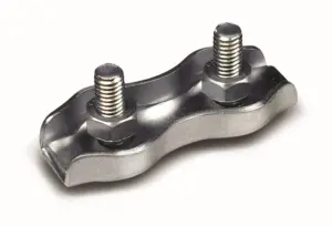 SUJETACABLE PLANO DOBLE PARA C