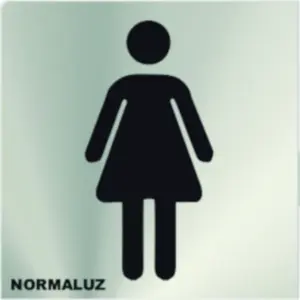 SEÑAL 120X120MM INOX ADH ASEOS