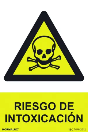 SEÑAL 210X300MM PVC RIESGO DE