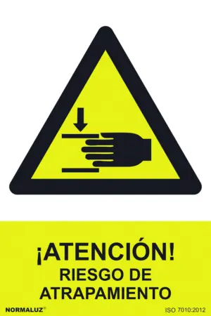 SEÑAL 210X300MM PVC ATENCIÓN,