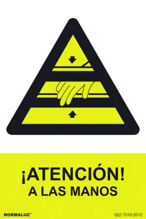 SEÑAL 210X300MM PVC ATENCIÓN,