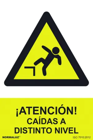 SEÑAL 210X300MM PVC ATENCIÓN,